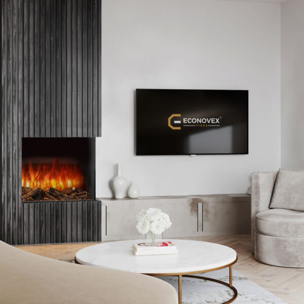 Econovex Fires E914 3-Sided Panoramic
