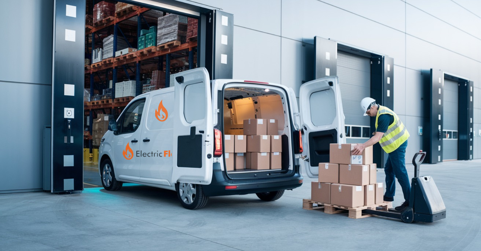 Electric flames delivery information
