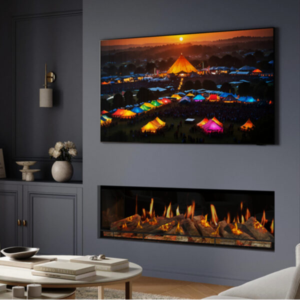 Evonic Genesis 1250 Holographic Electric Fire